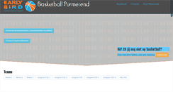 Desktop Screenshot of earlybird.nl